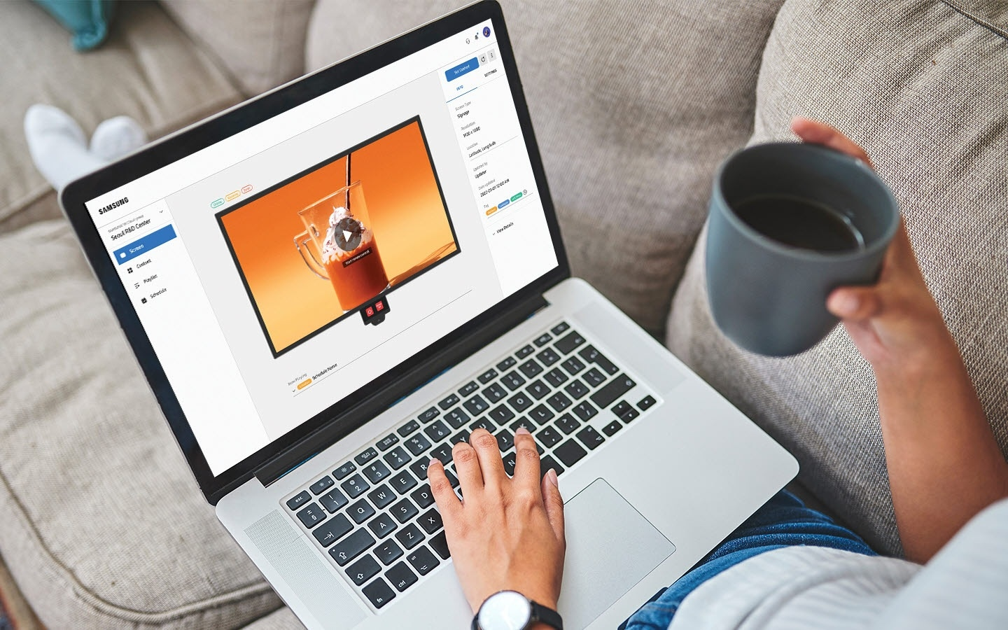 Oprogramowanie Samsung VXT CMS